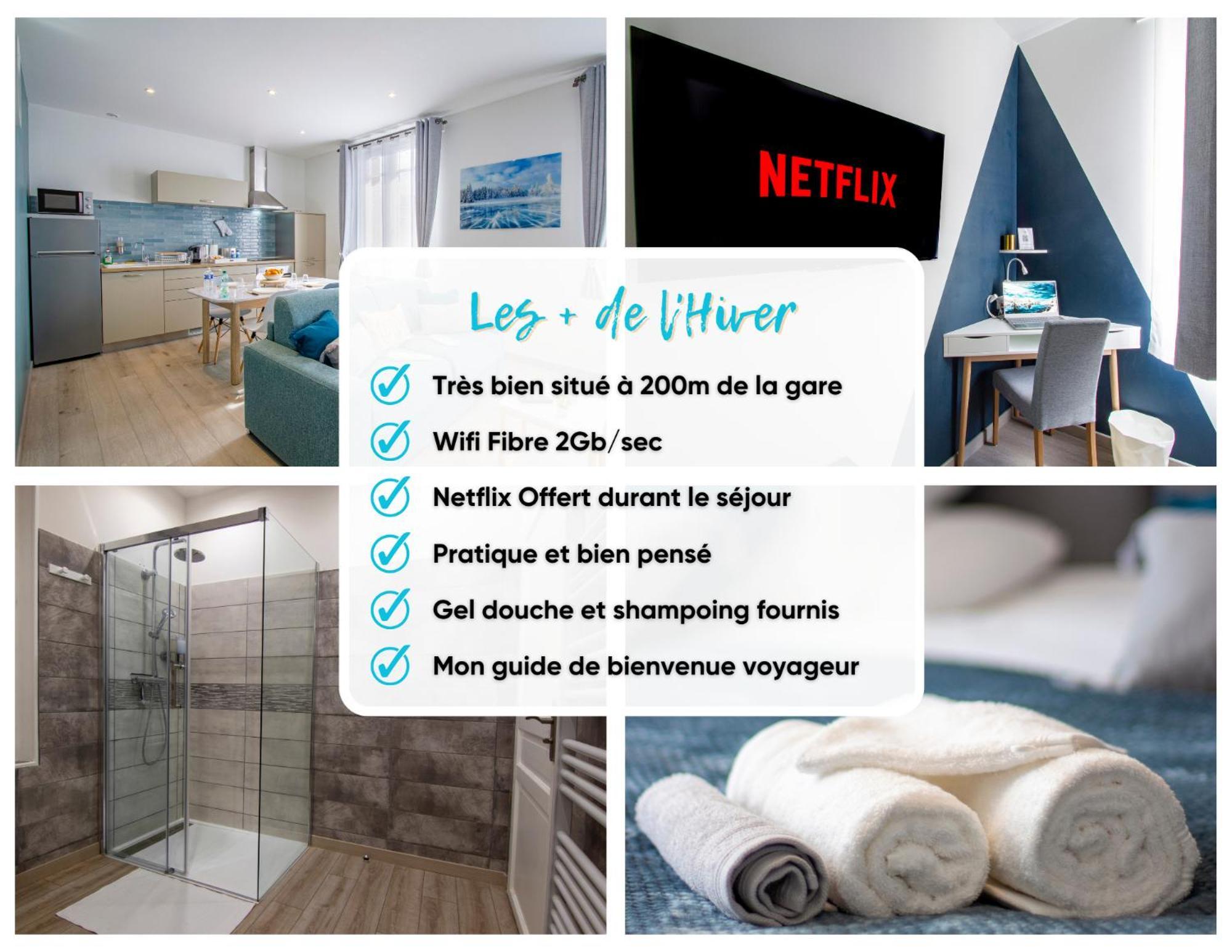 Cocon D'Hiver - Netflix & Wifi - Parking Gratuit - Check-In 24H24 - Kit Bebe Inclus - Emplacement Velos - Goodmarning Châlons-en-Champagne Εξωτερικό φωτογραφία